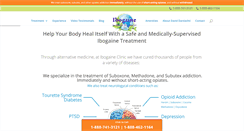 Desktop Screenshot of ibogaineclinic.com